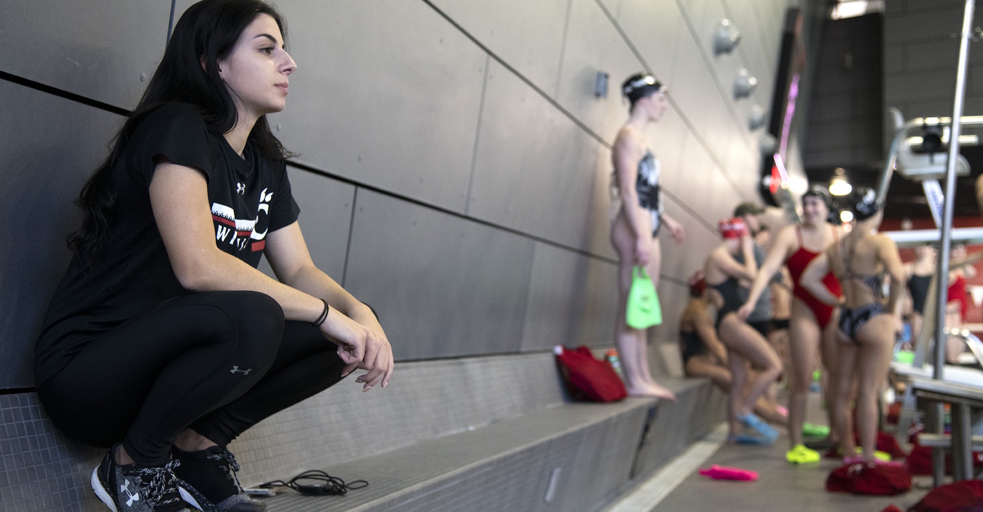Sink or Swim- Enna Selmanovic was only a sophomore when her sport - and her identity - were unexpectedly ripped away.  She had to choose: Wallow or find a new way to win. (NCAA)